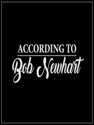 cover image of According to Bob Newhart